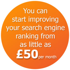 £50 per month - SEO for Sole Traders - SEO Package Pricing